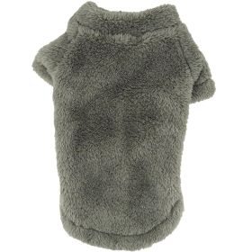 Soft Plush Pullover (Color: Moss Green, size: 4X-Large)