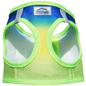 American River Choke Free Dog Harness Ombre Collection (Color: Cobalt Sport, size: medium)
